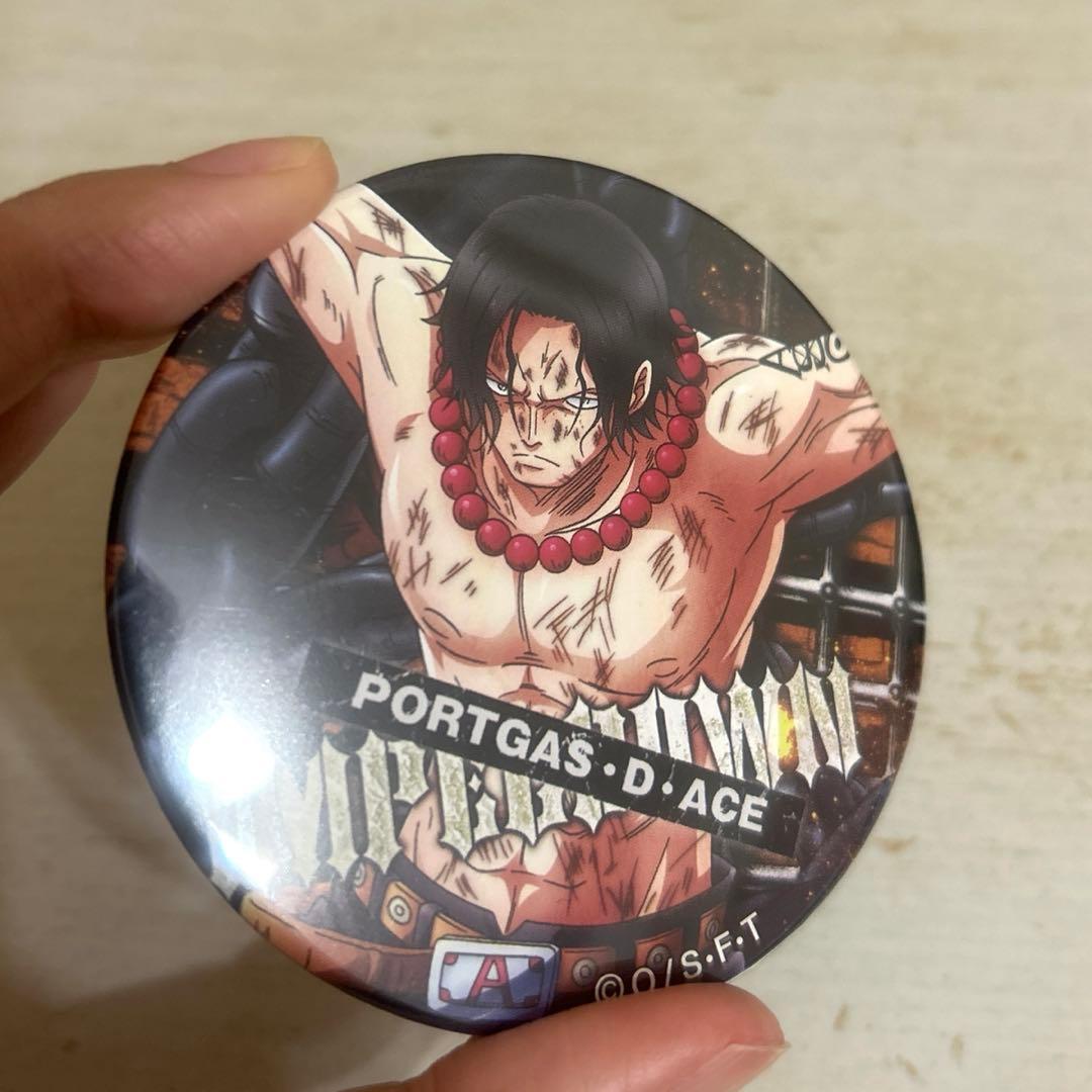 ✨入手困難✨ 輩缶バッジ インペルダウン エース Crocodile - Badge