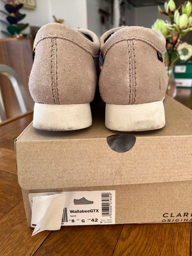 【美品】clarks wallabee GTX クラークス ワラビー
