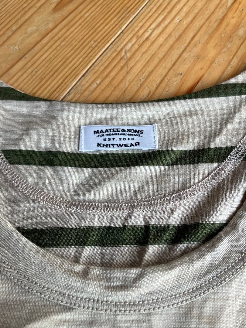 MAATEE SONS SILK天竺 TANK TOP 2 DAISUKE ARROWS.