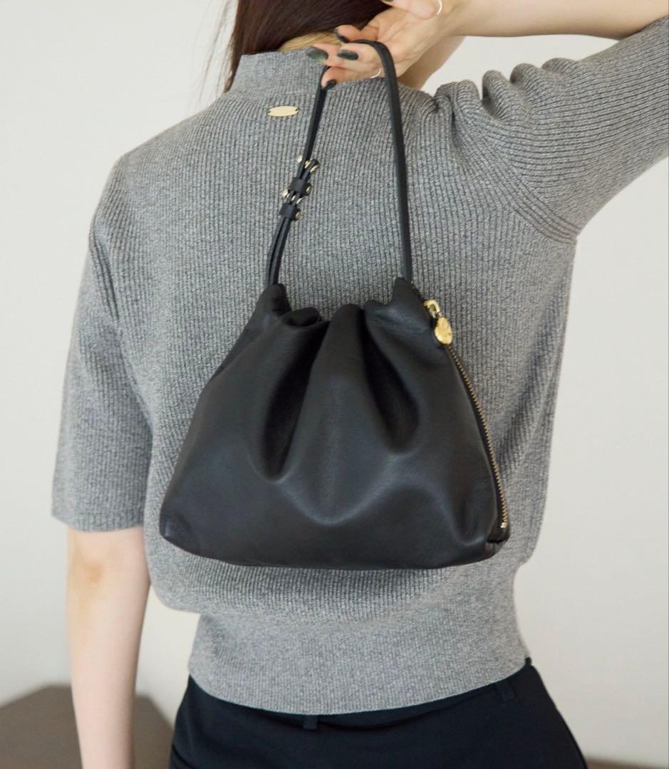 gemeil レザーワンハンドルバッグ