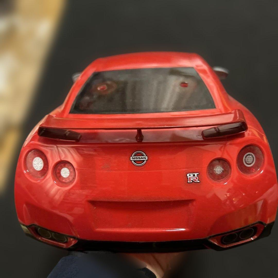 ラジコンボディ　GT-R レッド