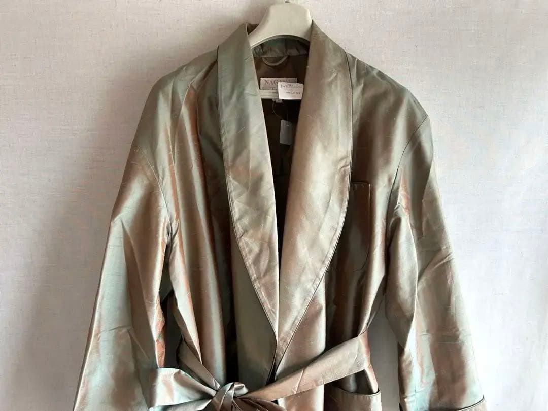 【新品】NAGARA for JIMTHOMPSON タイシルク　ガウンコート