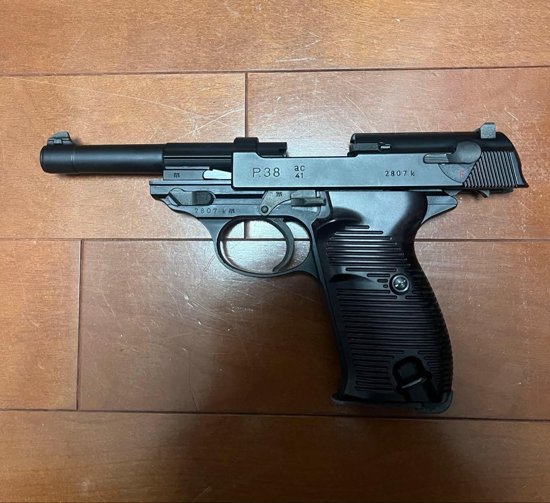 マルゼン　ワルサーP38 ガスブロ　美品