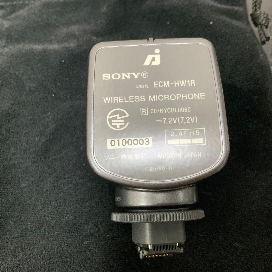 SONY ECM-HW1 ワイヤレスマイクロフォン　新品未使用品