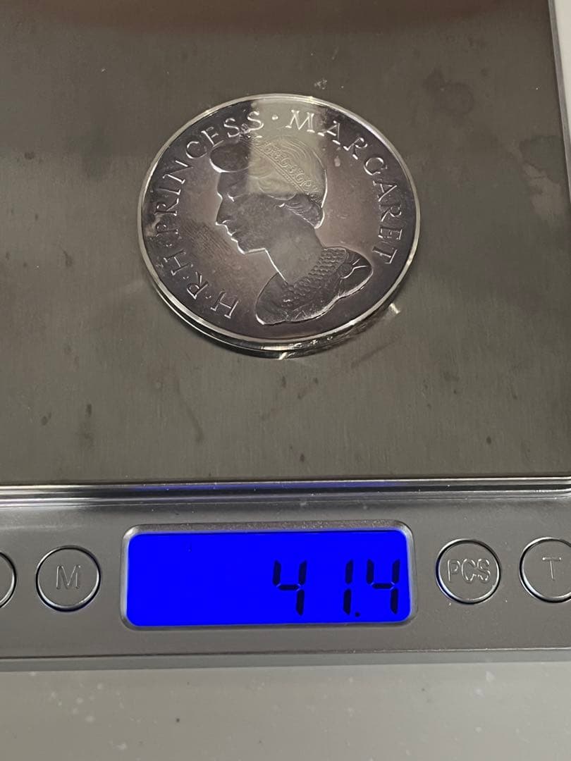 希少・銀製】プリンセスマーガレット 訪日記念 メダル 1969年製 英国王室