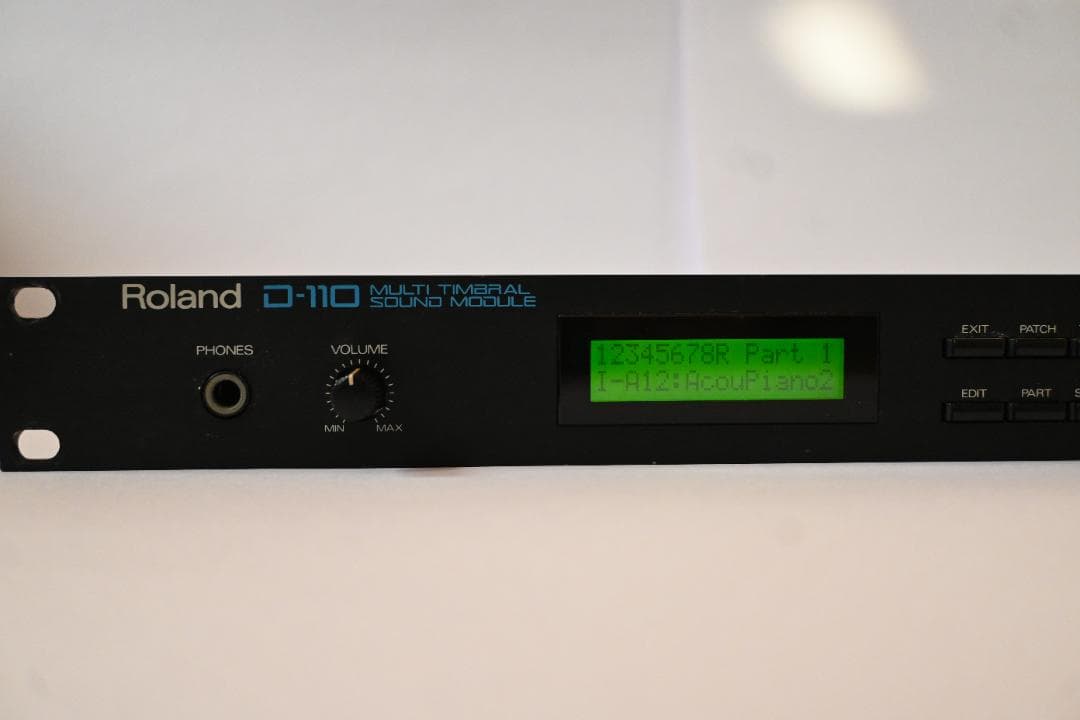 Roland D-110 ラックマウントMIDI音源モジュール - メルカリ