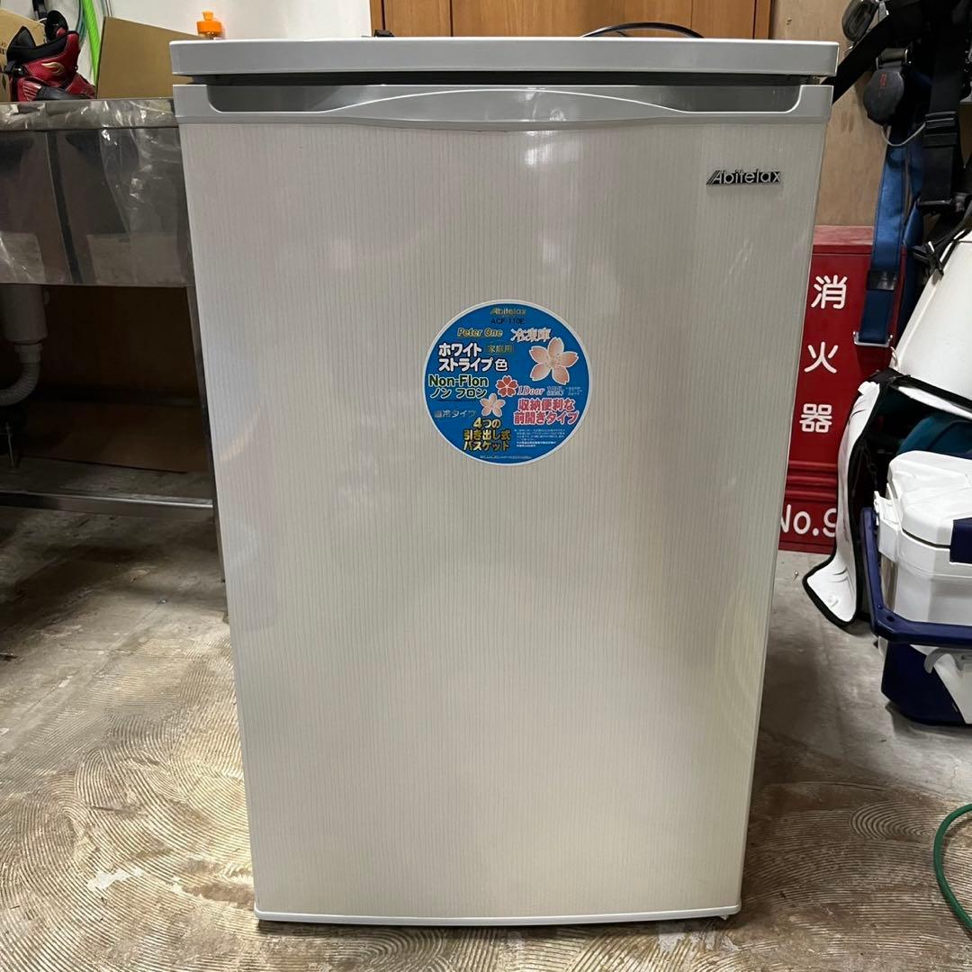 冷凍専用 冷凍庫 ホワイトストライプ 100L/1ドア/右開き/ACF-110E