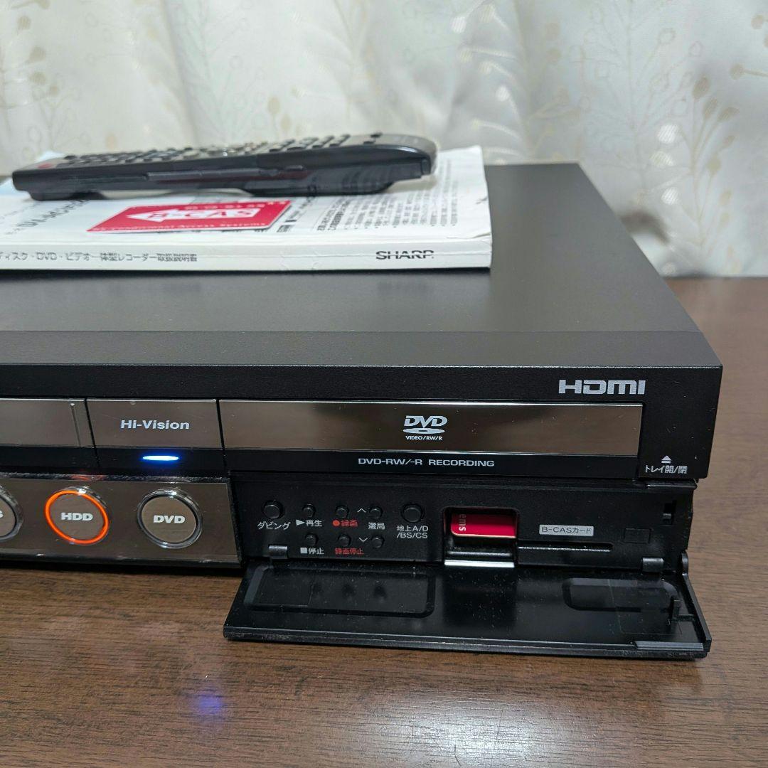 ☆美品☆シャープAQUOS【DV-ACV52】2009年製◎動作品◎付属品一式付