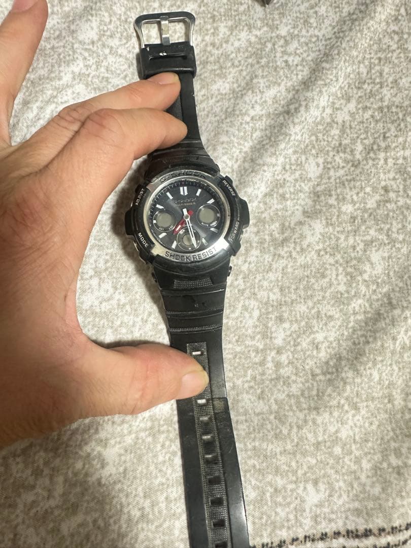 6本G-SHOCK ブラックモデルと2 本 CASIO