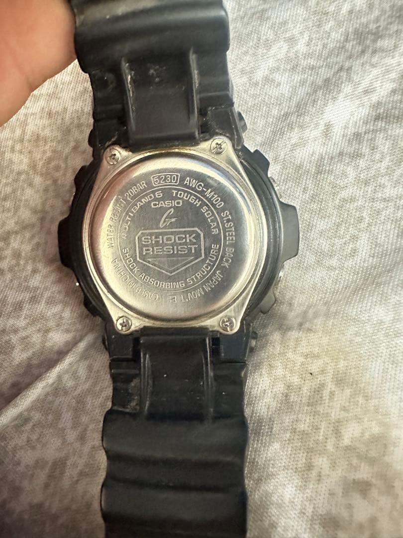 6本G-SHOCK ブラックモデルと2 本 CASIO