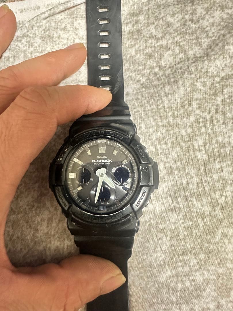 6本G-SHOCK ブラックモデルと2 本 CASIO