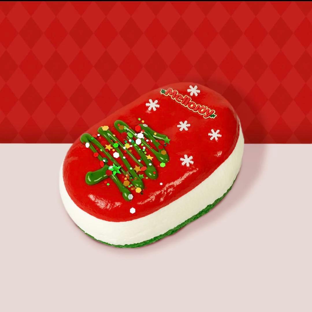 完全未開封 メロジョイmellojoy クリスマス半熟チーズ スクイーズ 新品