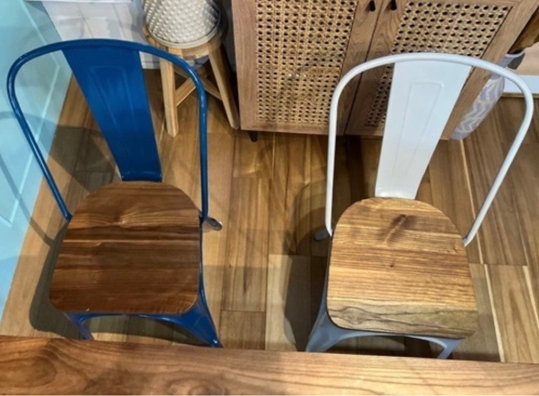 直接お引き取り限定 LOWYAのオシャレなダイニングテーブルベンチとチェア