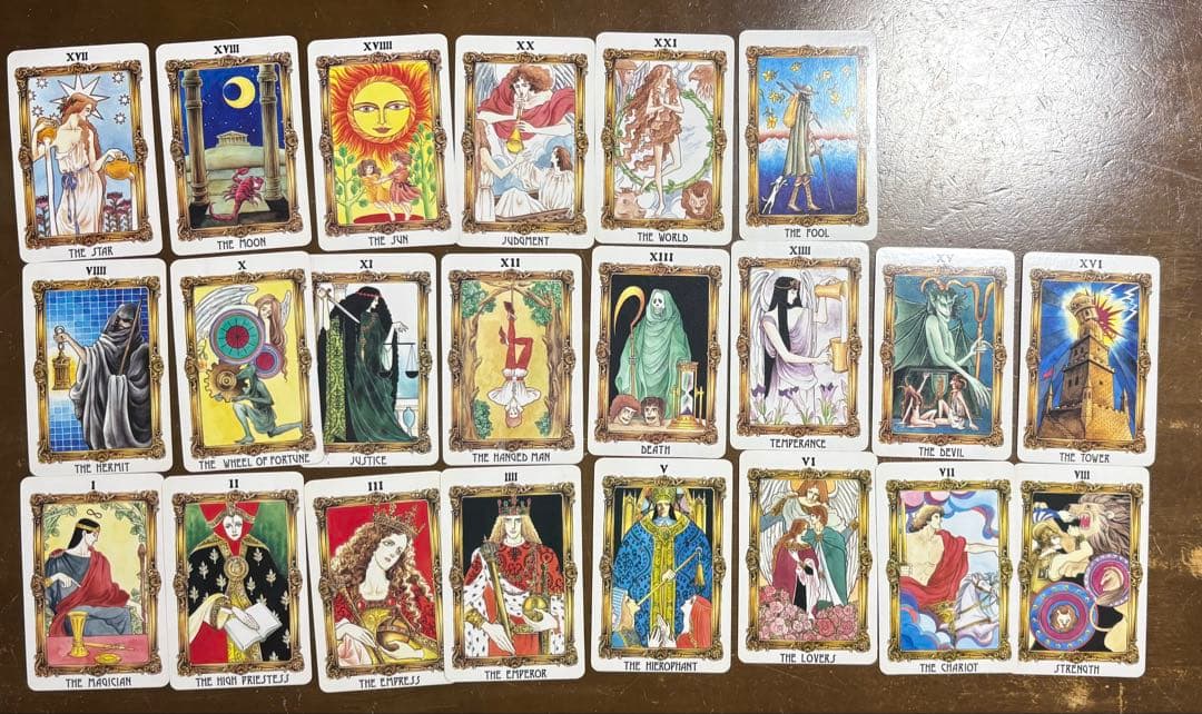 【希少2種セット】森永ハイクラウン タロットカード 山藤章二 池田理代子 非売品