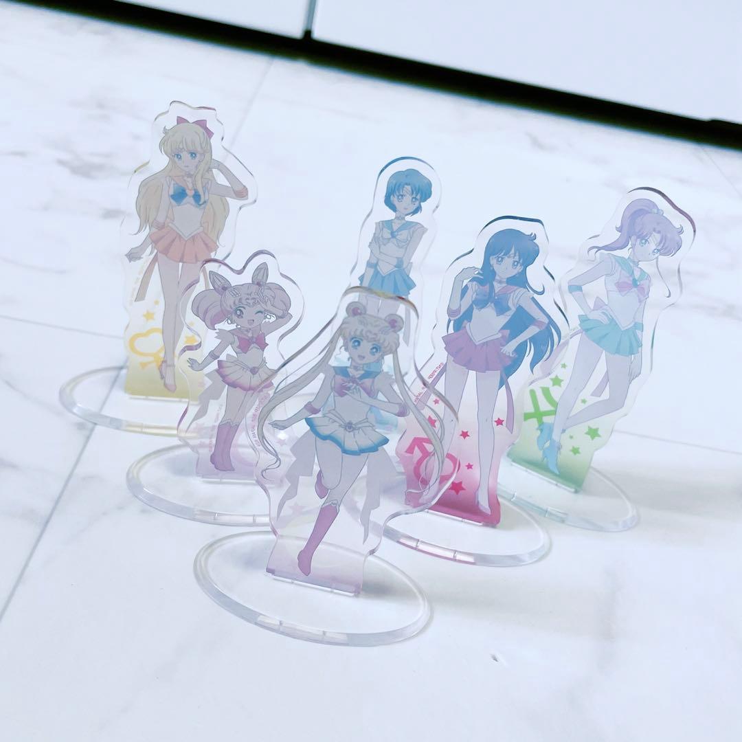 セーラームーン 一番くじ アクリルスタンド 戦士ver 一番くじ 美少女