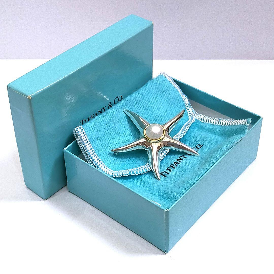 ティファニー ヴィンテージ マベパール スターフィッシュ ブローチ