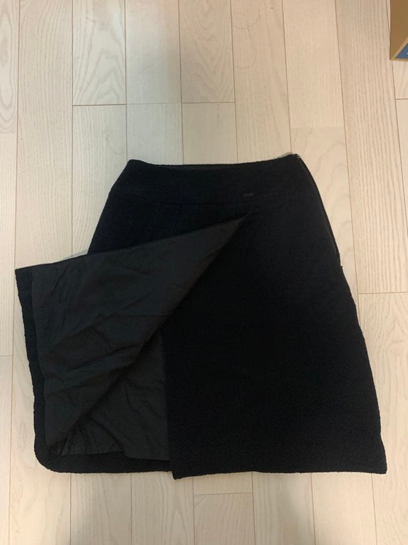 CHANELツィードスカート美品　Ｌsize
