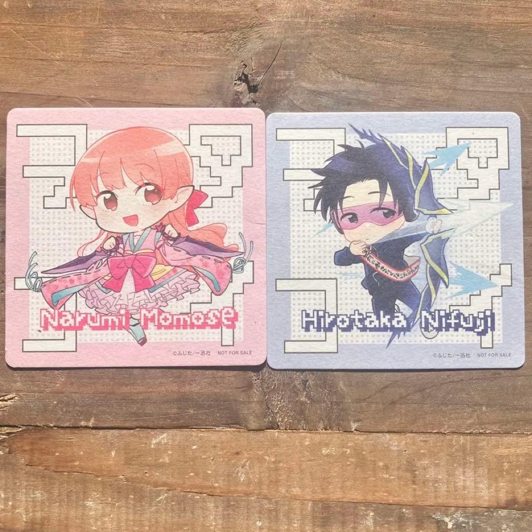 ヲタクに恋は難しい 桃瀬成海 二藤宏嵩 コースター - メルカリ