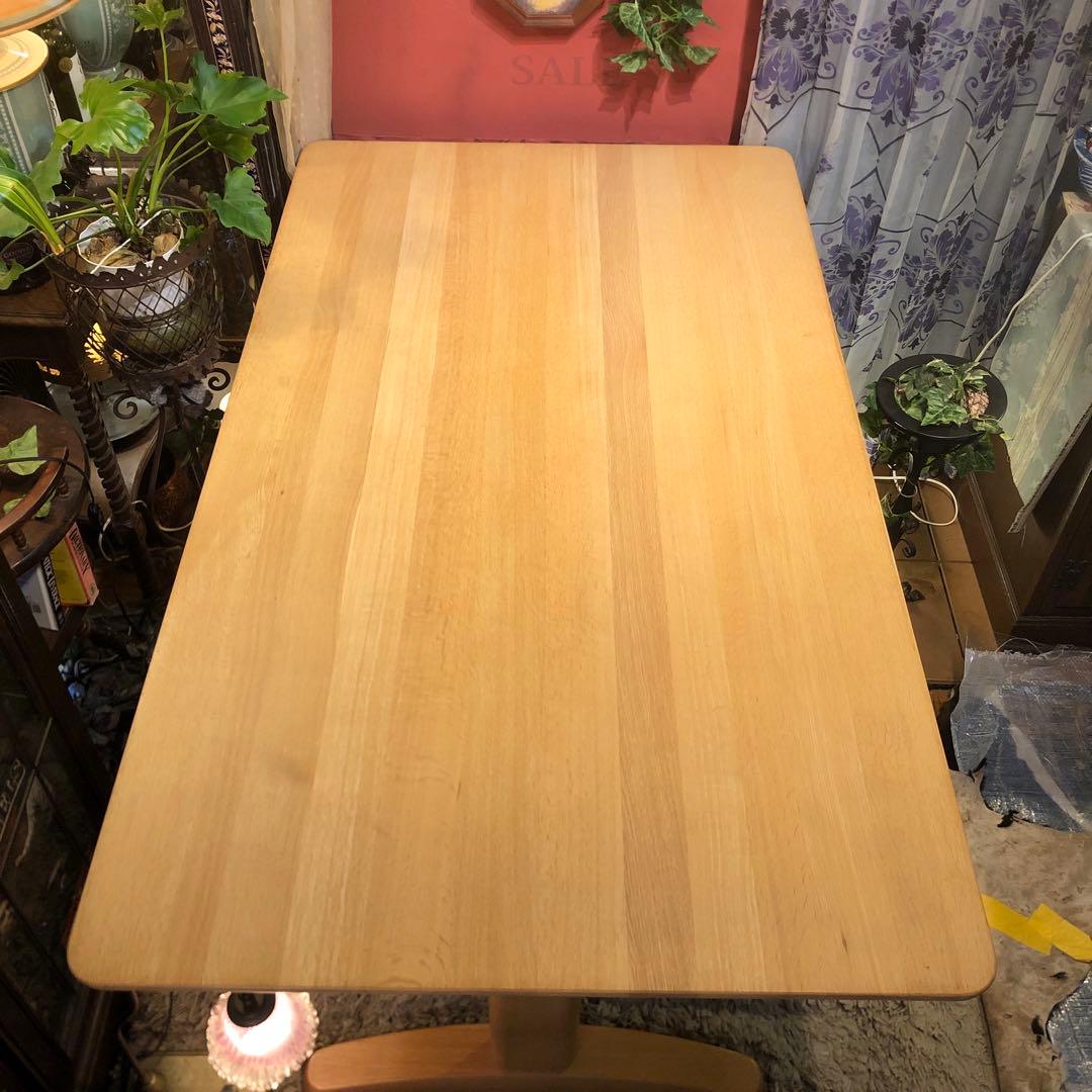 kuma 極美品飛騨高山　ibata 井端　オーク無垢　ダイニングテーブル