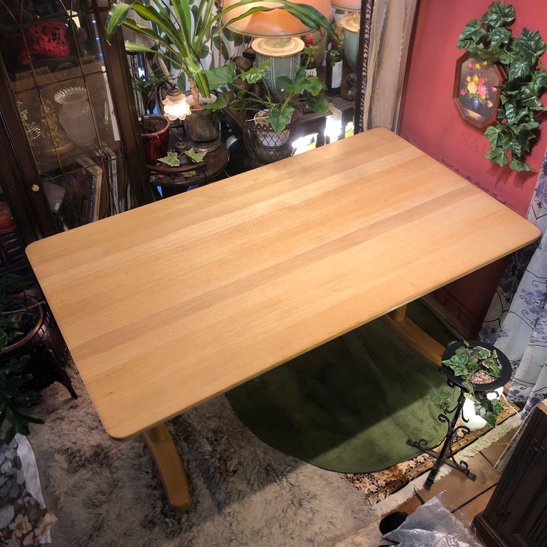 kuma 極美品飛騨高山　ibata 井端　オーク無垢　ダイニングテーブル