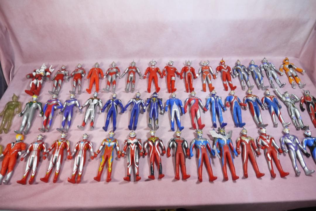 ウルトラヒーローシリーズ　800サイズ　新金型ソフビ　47体セット
