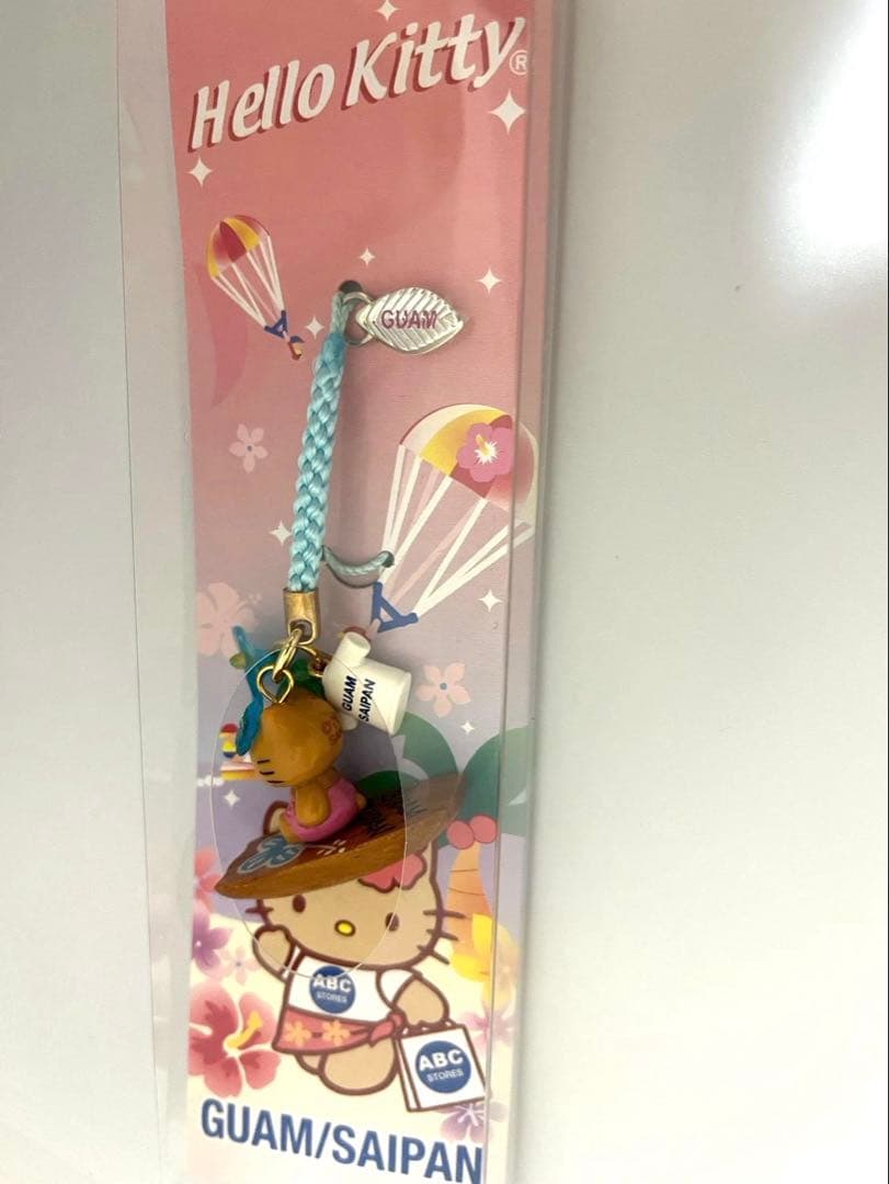 ご当地キティ　ABCstore限定　グアム　サイパン　サーフィン　日焼けキティ