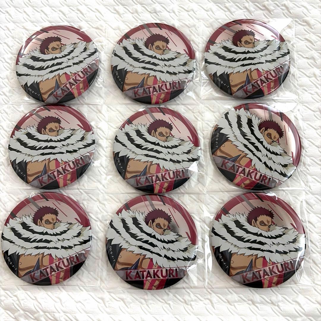 ワンピース　メタル缶バッジ　カタクリ ワンピース ライバルズ メタル缶バッジ カタクリ - メルカリ