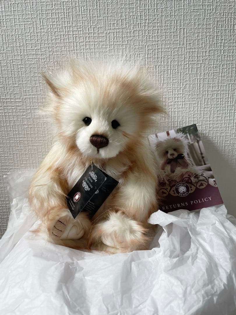 Charlie bears ぬいぐるみANNIVERSARY WILLAMENA