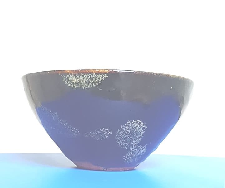 骨董品 天目茶碗 玳皮盞（たいひさん）茶道具 梅花鳳凰文瀬戸天目茶碗