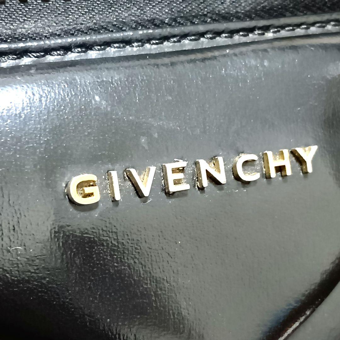 ジバンシィ　ハンドバッグ　ショルダーバック　黒　アンティゴナ　レザー　正規品