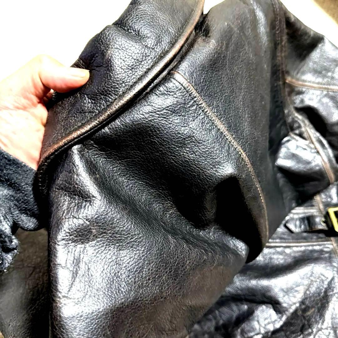 Eddie Baue レザージャケット トラッカージャケット シングルライダース