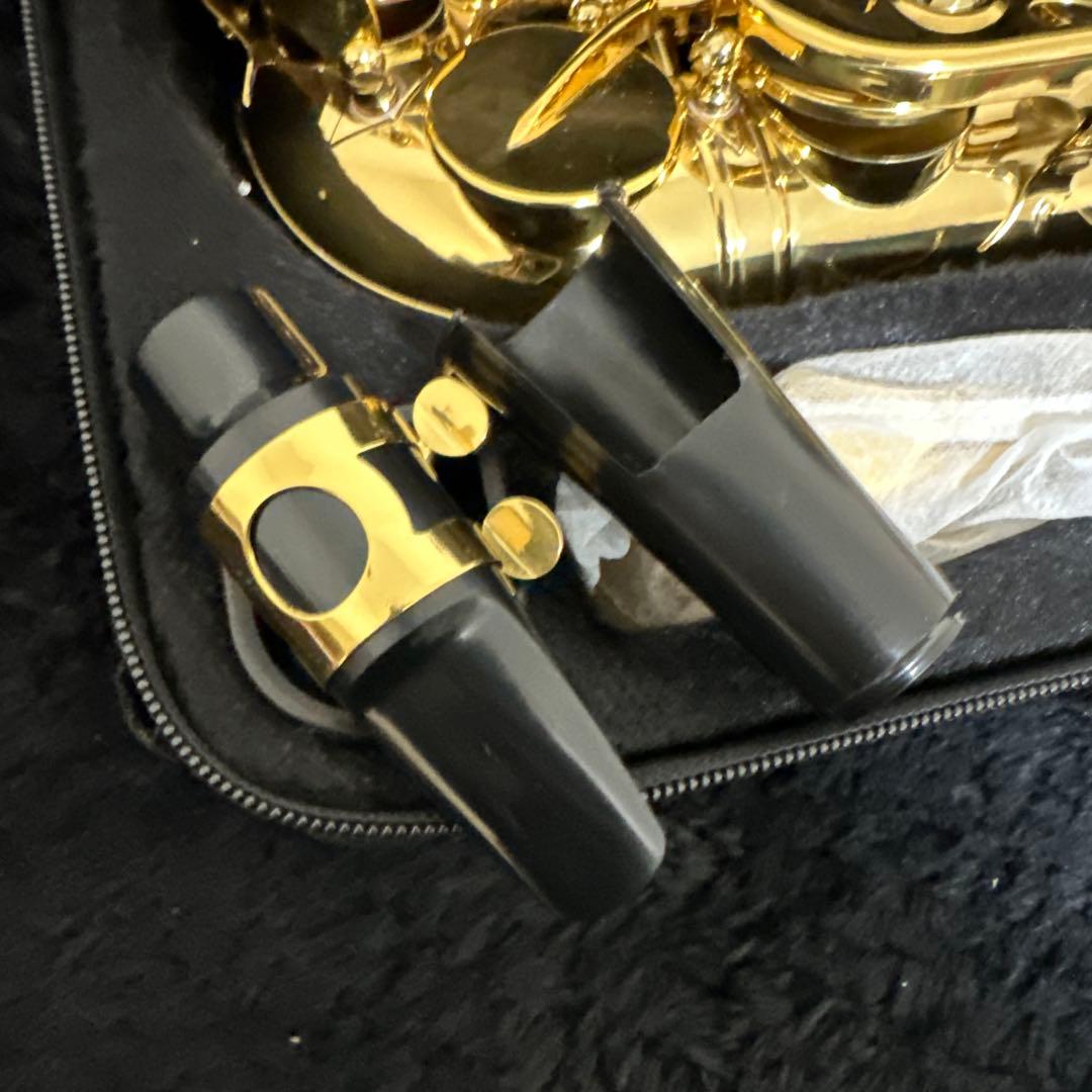 美品 JUUXAAN アルトサックス 管楽器 ケース付属 彫刻