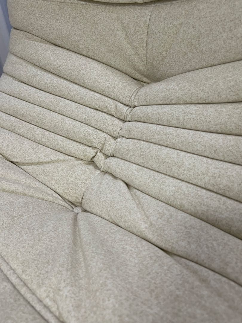 【はんはん】50周年記念トーゴ1人掛けソファ&パフ　セット販売その②