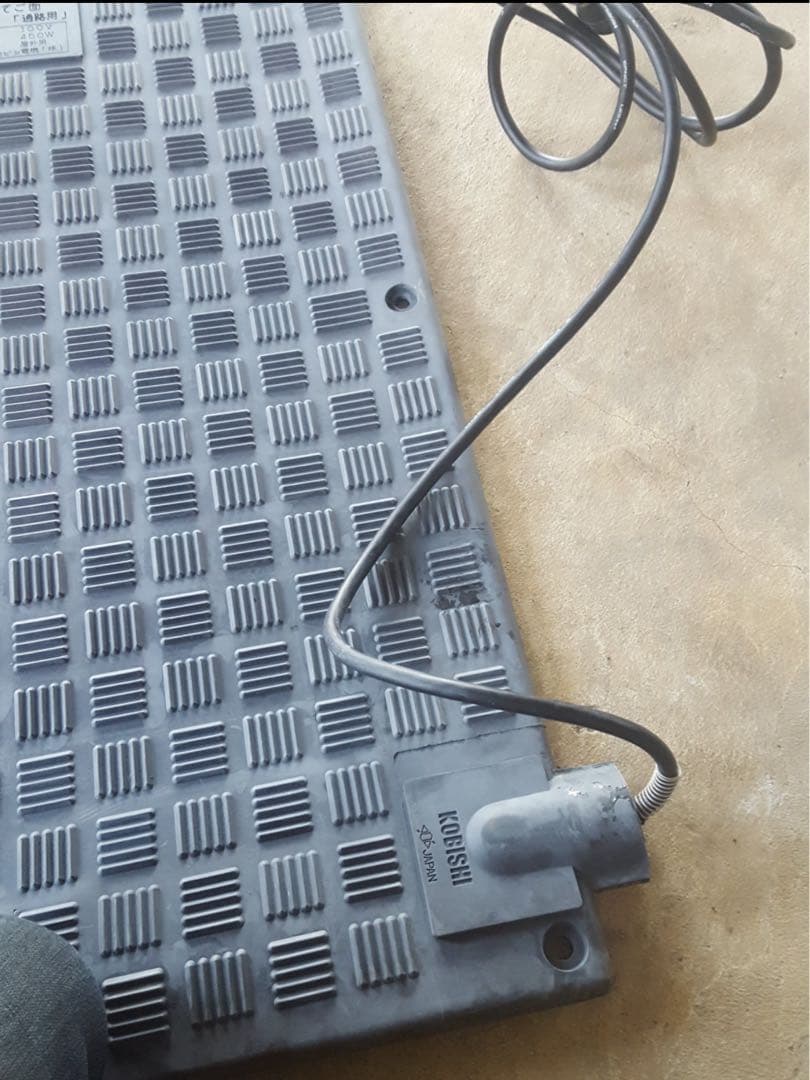 融雪マット3メートル 毎日の除雪が軽減！