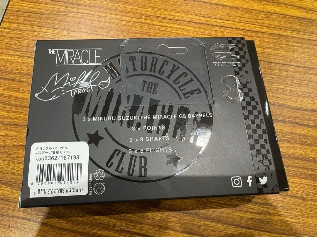 ザ ミラクル miracle G5 TARGET 鈴木未来モデル　エスダーツ限定