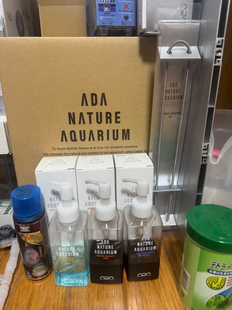 引き取りのみ！ADA 水槽 20センチキューブ水槽 フルセット - メルカリ