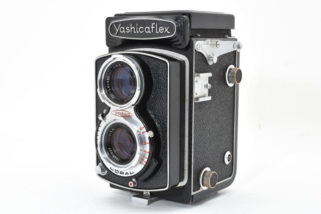☆大特価☆ヤシカ flex 80mm f3.5 C型 元箱付き 専用革