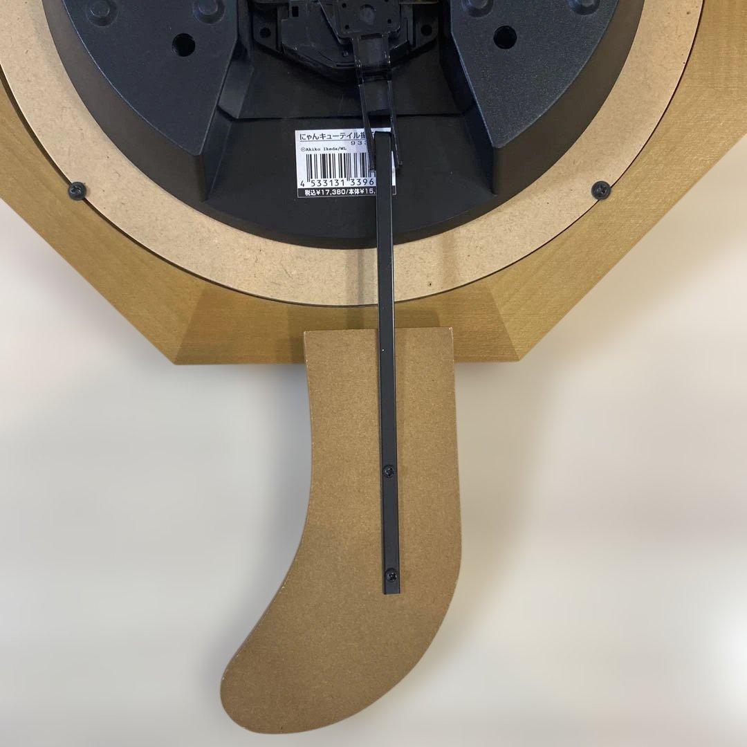 わちふぃーるど ダヤン　美品　にゃんキューテイル 振り子時計　※希少品