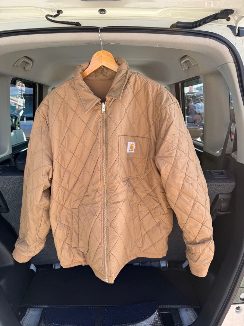 Carhartt キルティングジャケット ブラウン