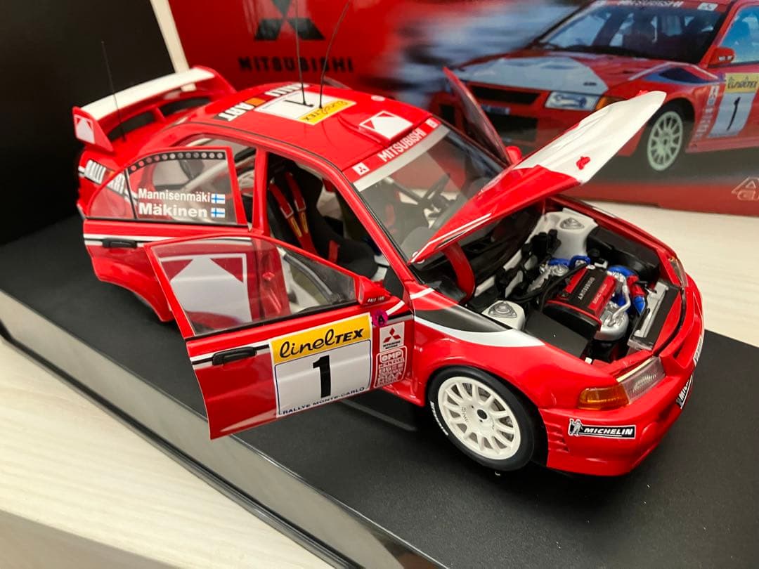 1/18 オートアート AUTOart 三菱 ランサーエボリューションWRC