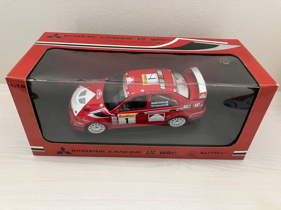 1/18 オートアート AUTOart 三菱 ランサーエボリューションWRC