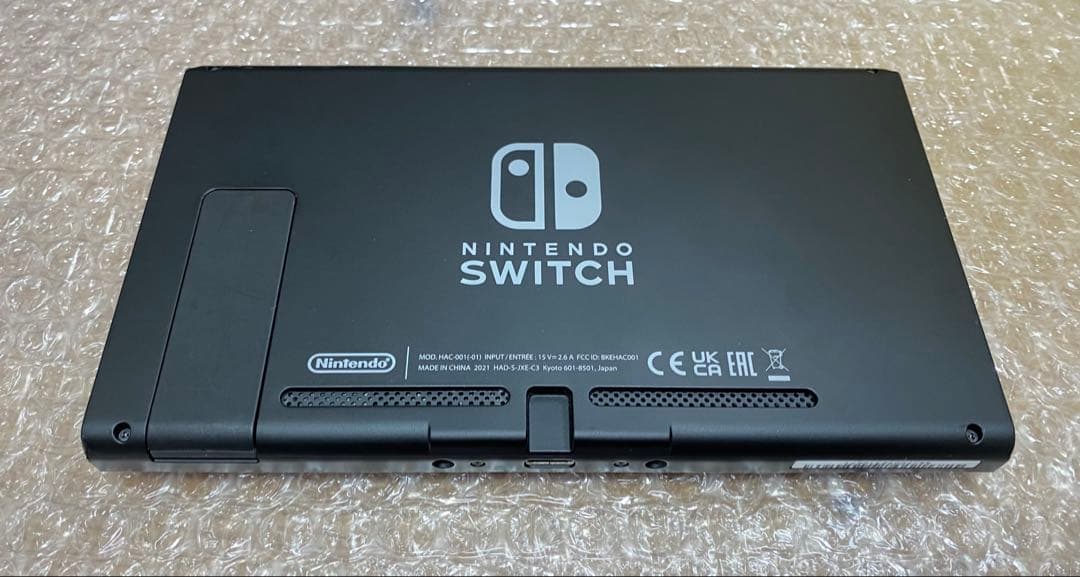 【完品】Nintendo Switch バッテリー強化　ネオンレット　ブルー