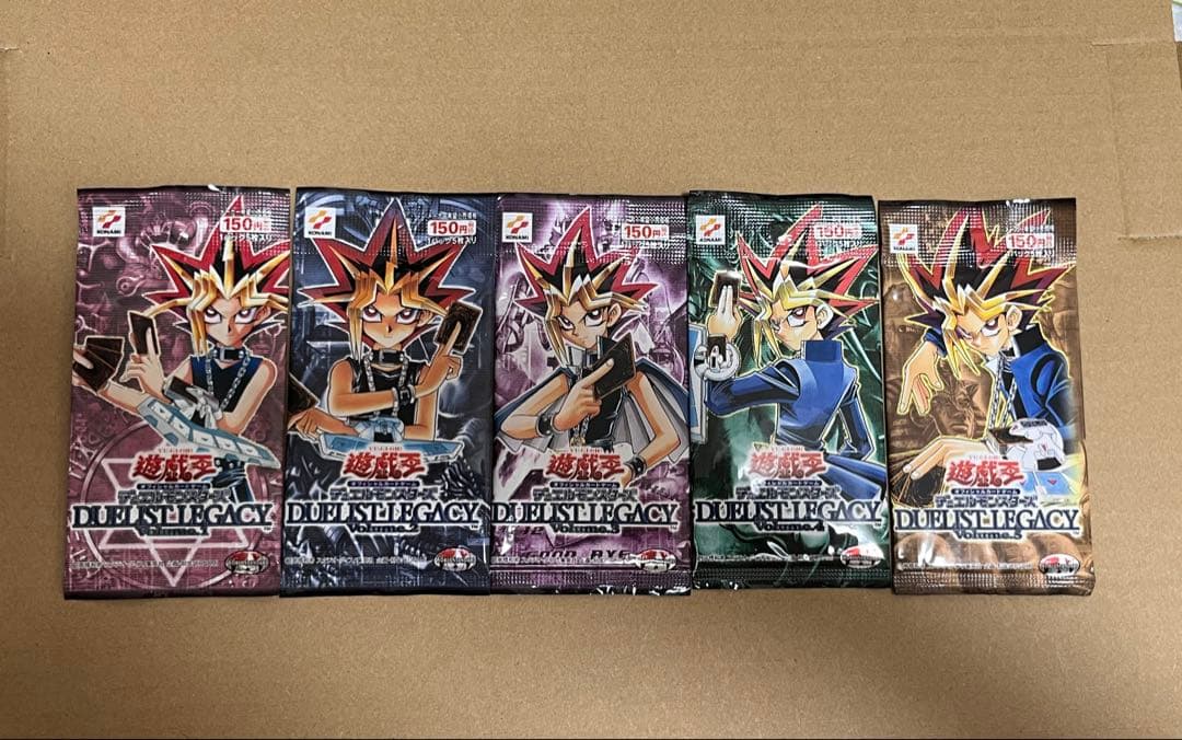 遊戯王デュエリストレガシー1 未開封