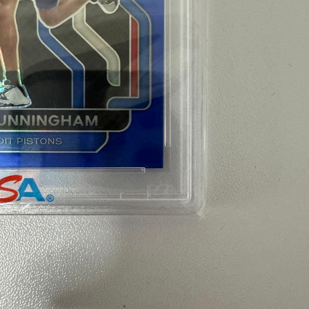 ケイドカニングハム　プリズム　ブルー　ルーキー   NBA トレカ　PSA7