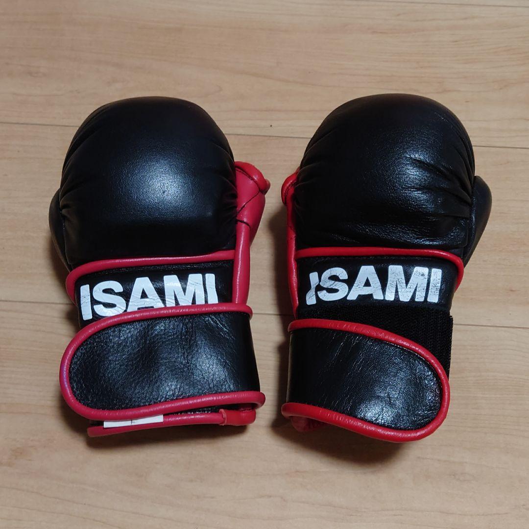 イサミ パウンドグローブ フリーサイズ ISAMI パウンドグローブ 黒 F