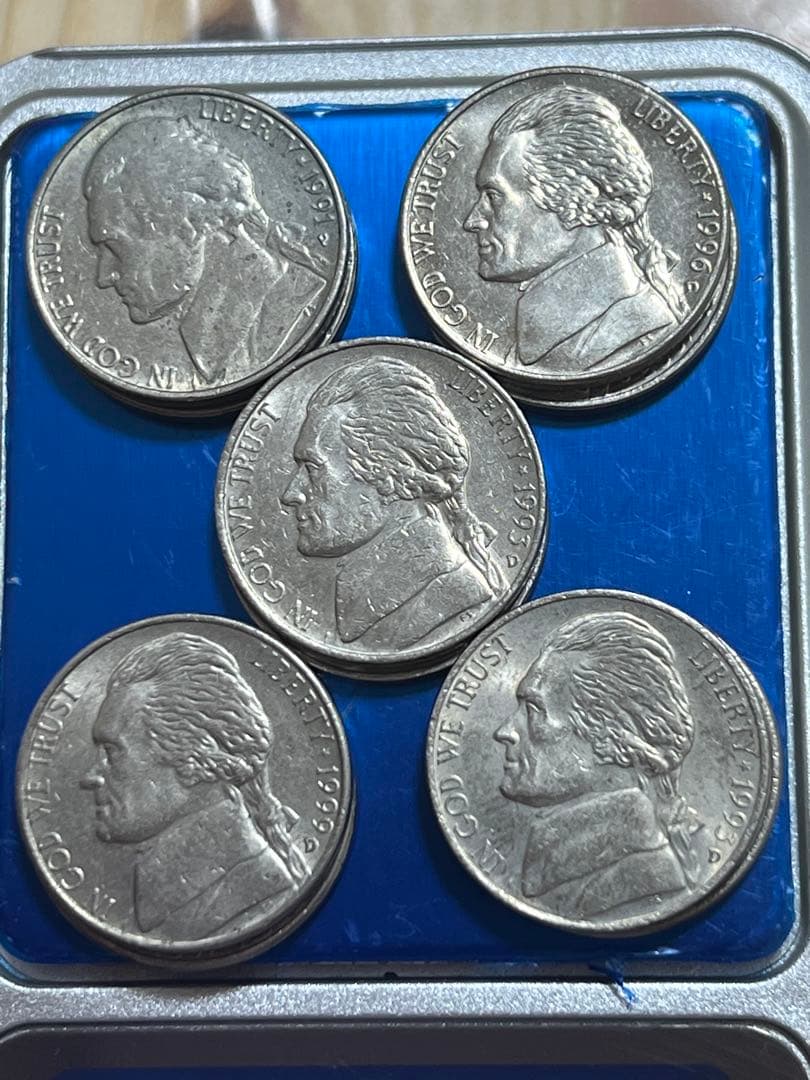 90年代トーマス・ジェファーソンセント10枚 - メルカリ