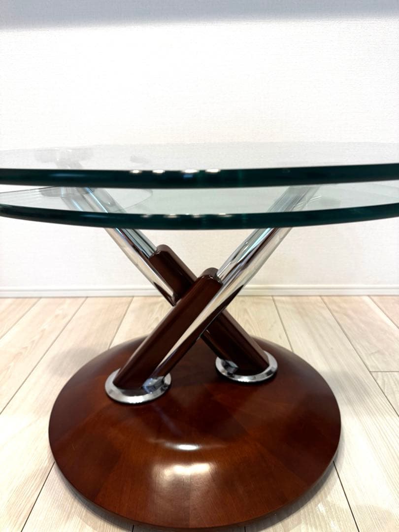 Ronald Schmitt ロナルドシュミット ガラステーブル