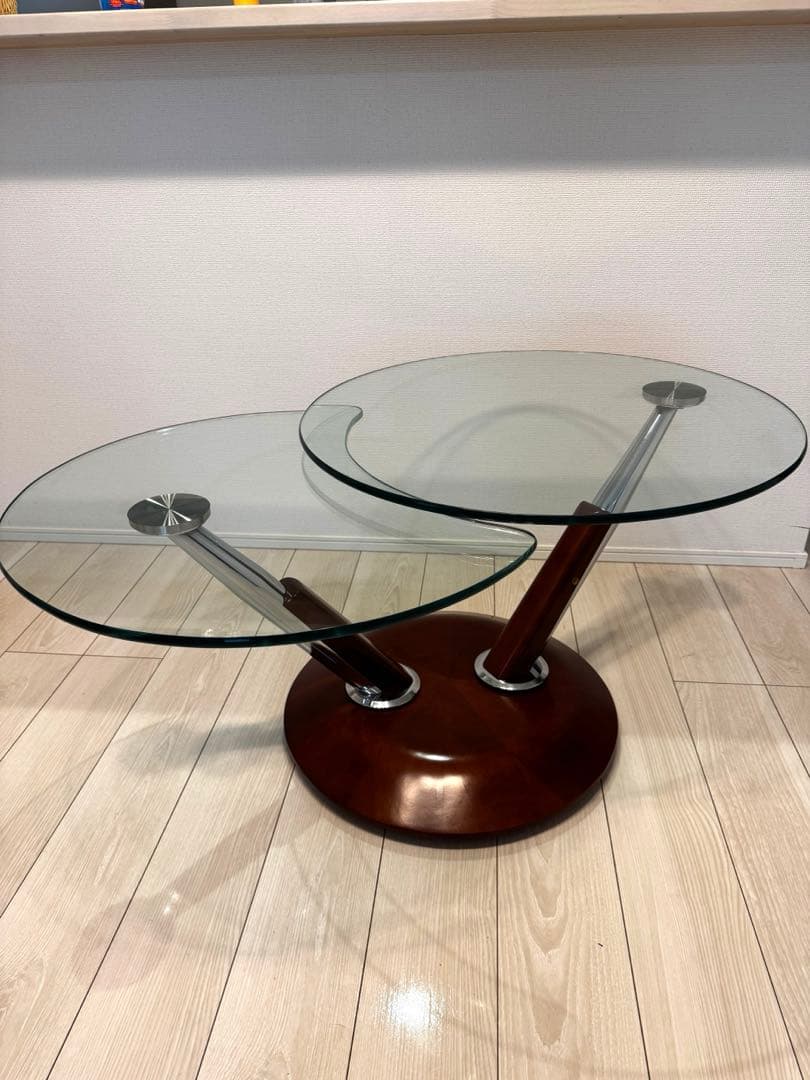 Ronald Schmitt ロナルドシュミット ガラステーブル