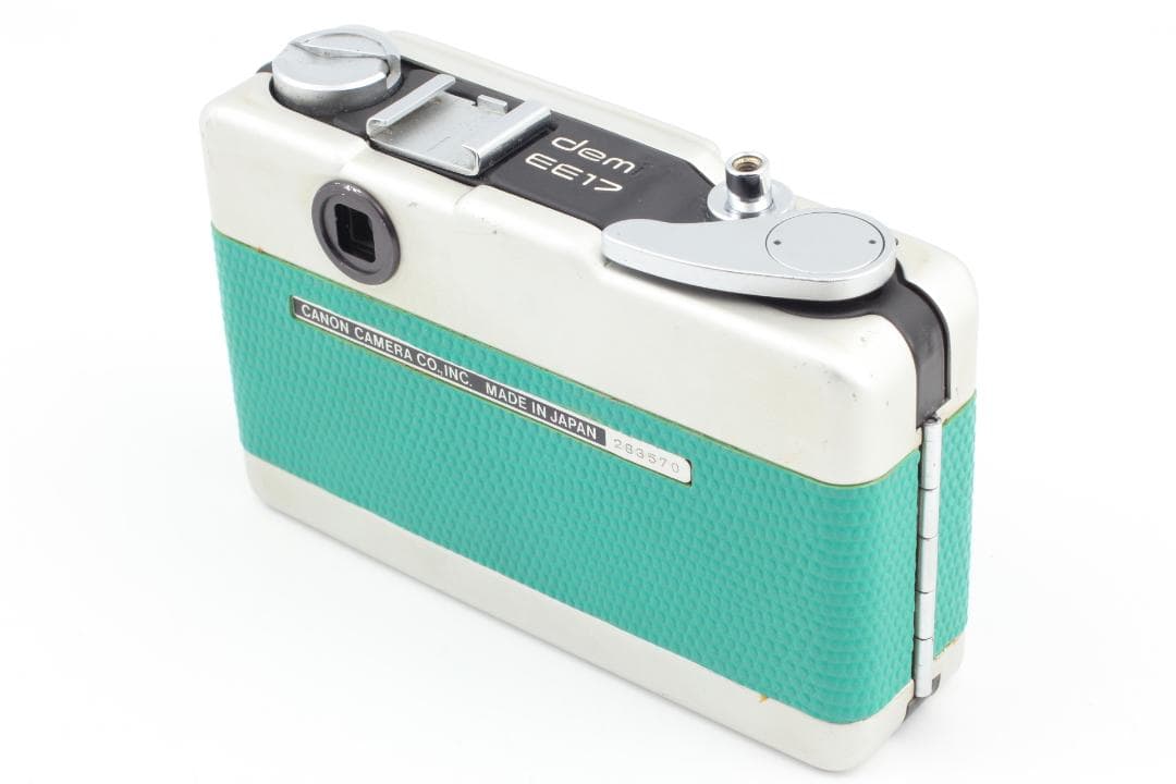 美品】Canon Demi EE17 2024 ハーフフレームカメラ 露出計OK 美品