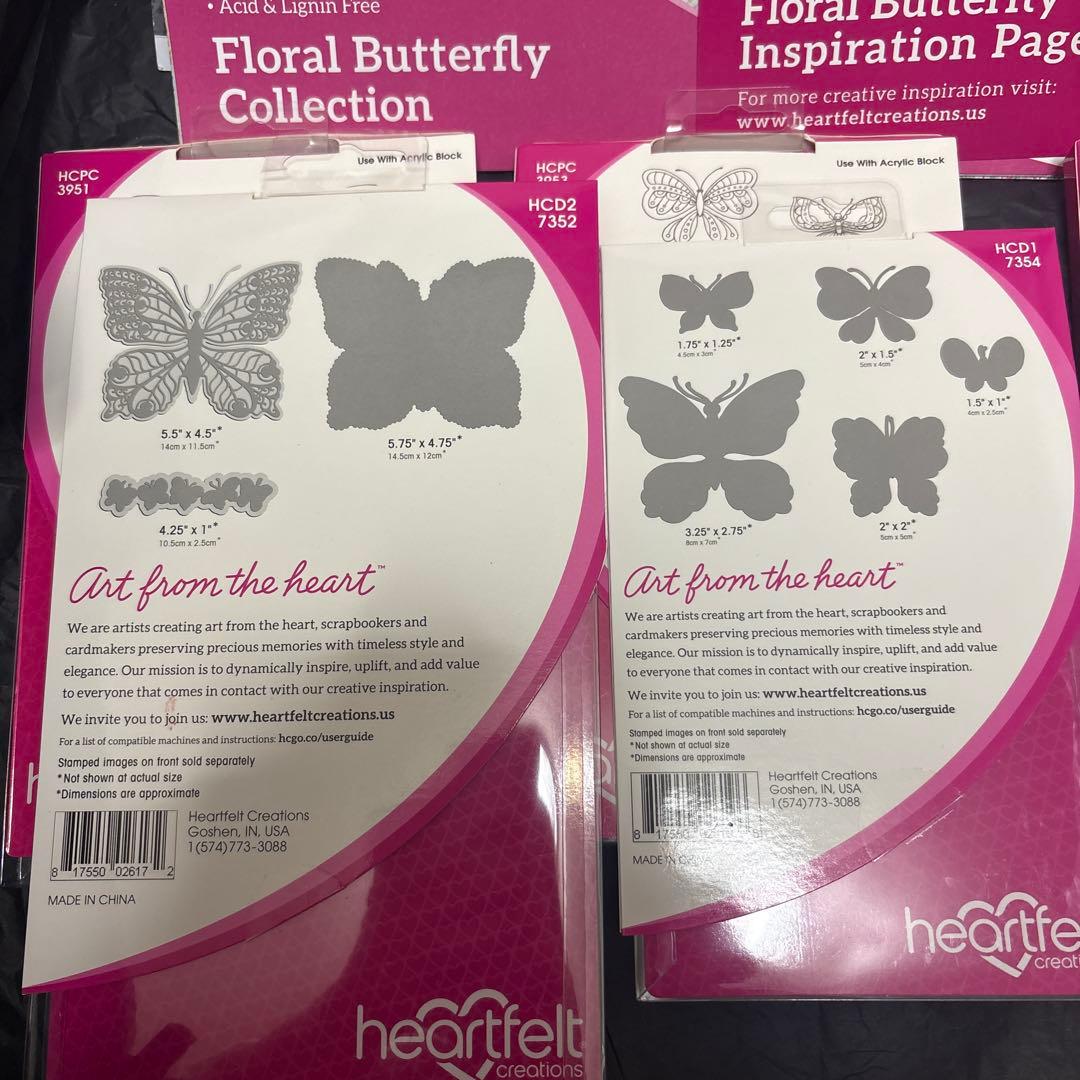 HC-4 Heartfelt Floral Butterfly セット - メルカリ